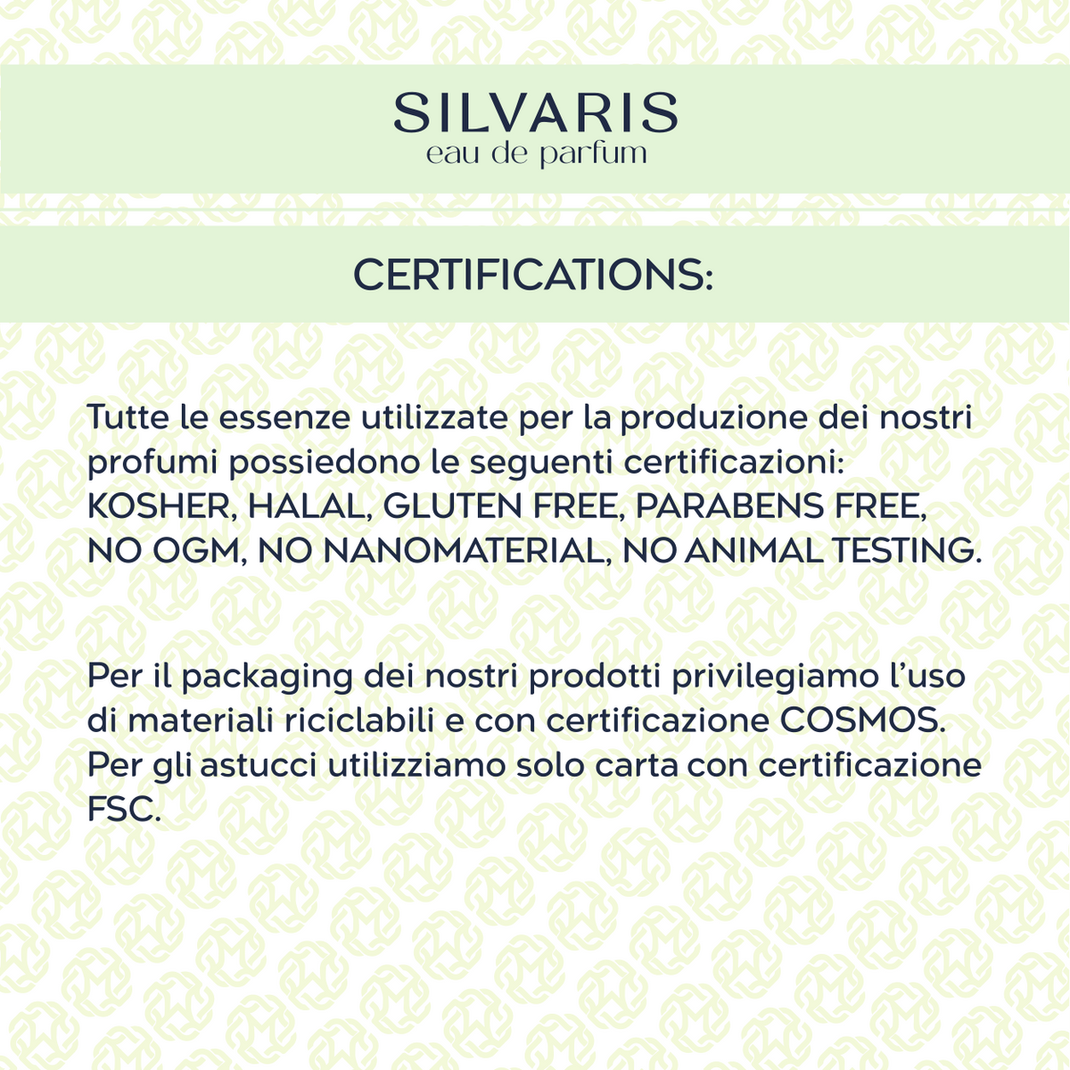 SILVARIS - Eau de Parfum (30 ml)