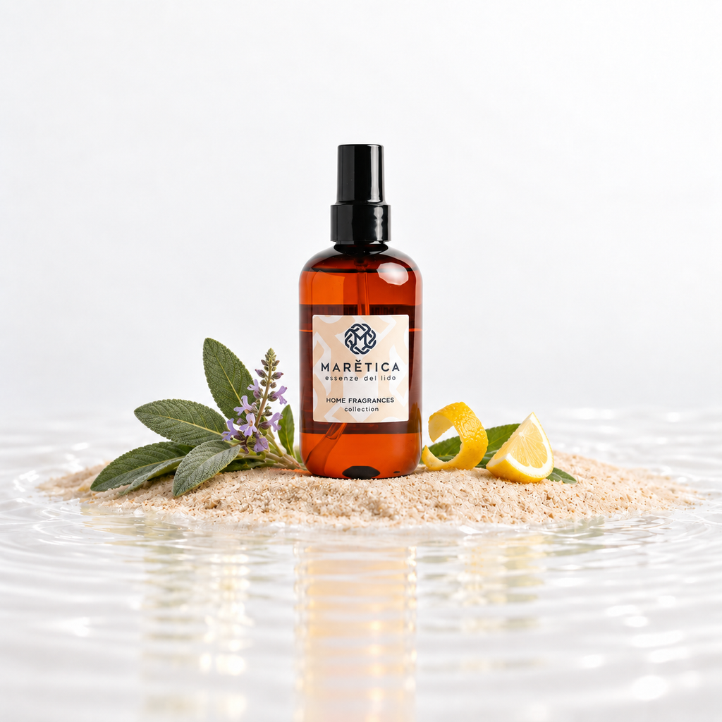 Spray per Ambienti Profumato 250 ml (Salvia e Scorze di Limone)